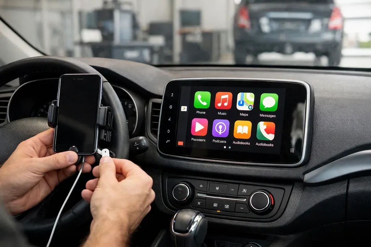 Tutoriel installation CarPlay Renault