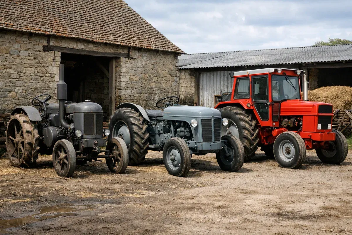Les pionniers du tracteur agricole en France