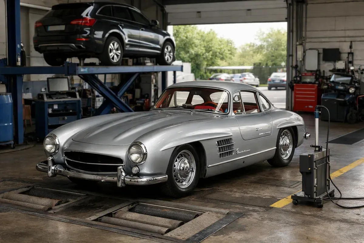 L&rsquo;ascendance prestigieuse de la Mercedes-Benz 300 SL
