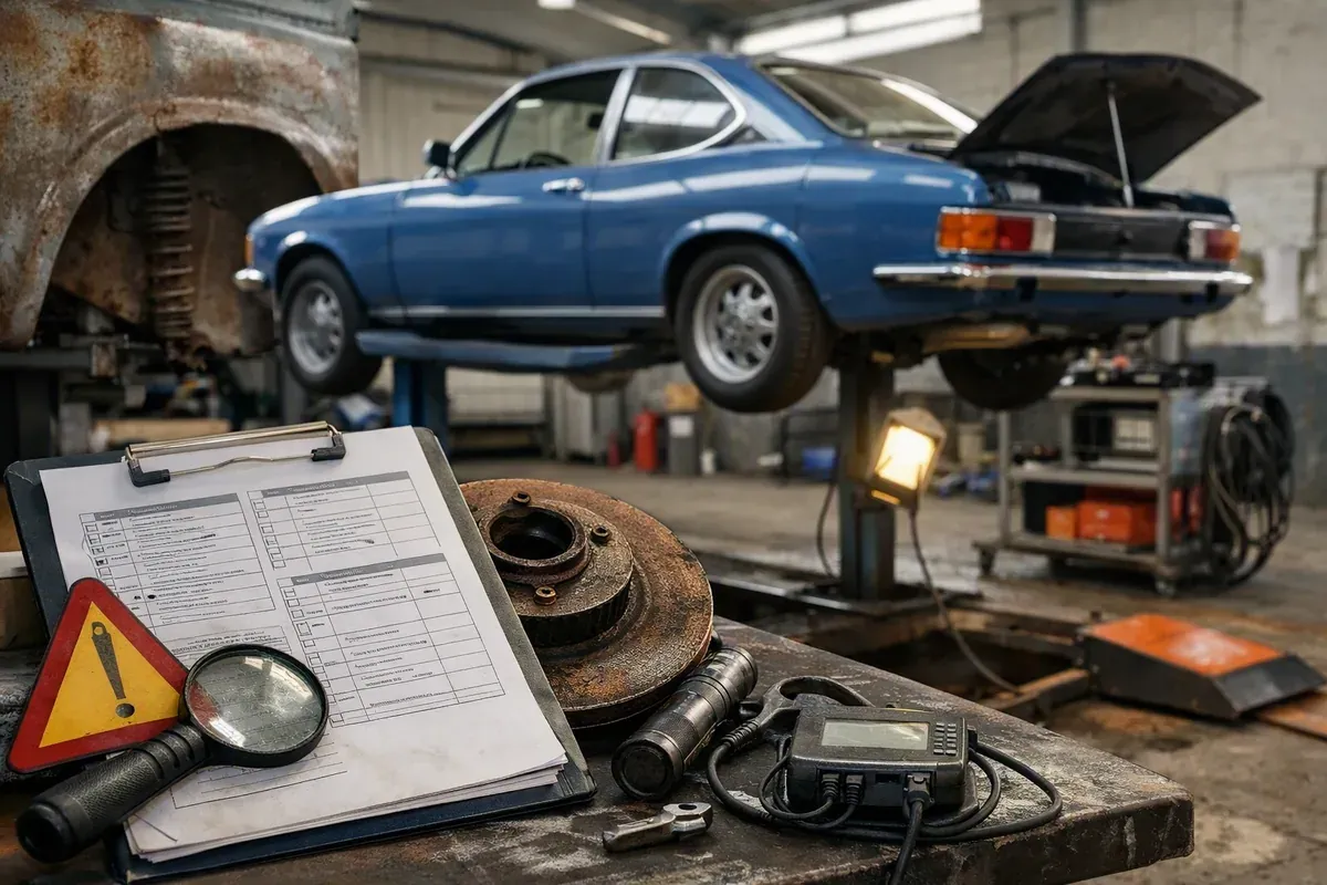 Occasion voiture rétro bon état : pièges à éviter