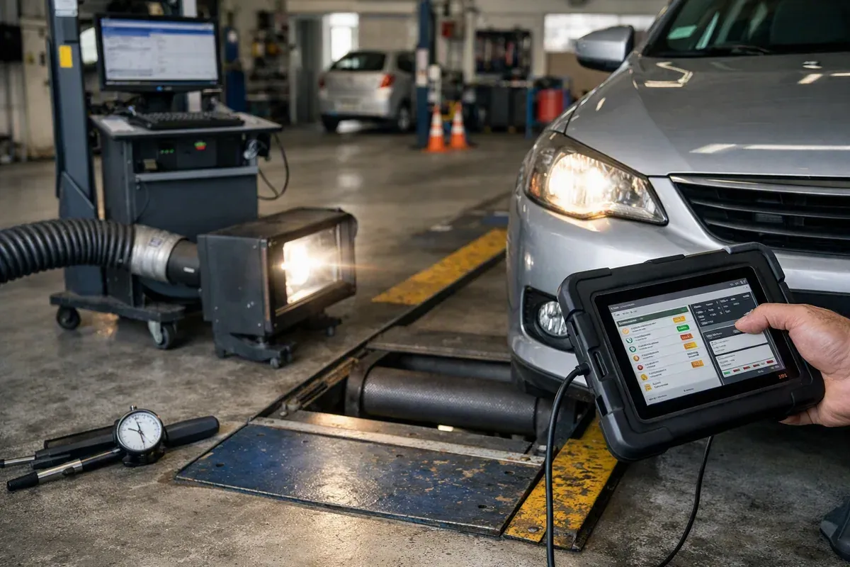 Le contrôle technique automobile en détail