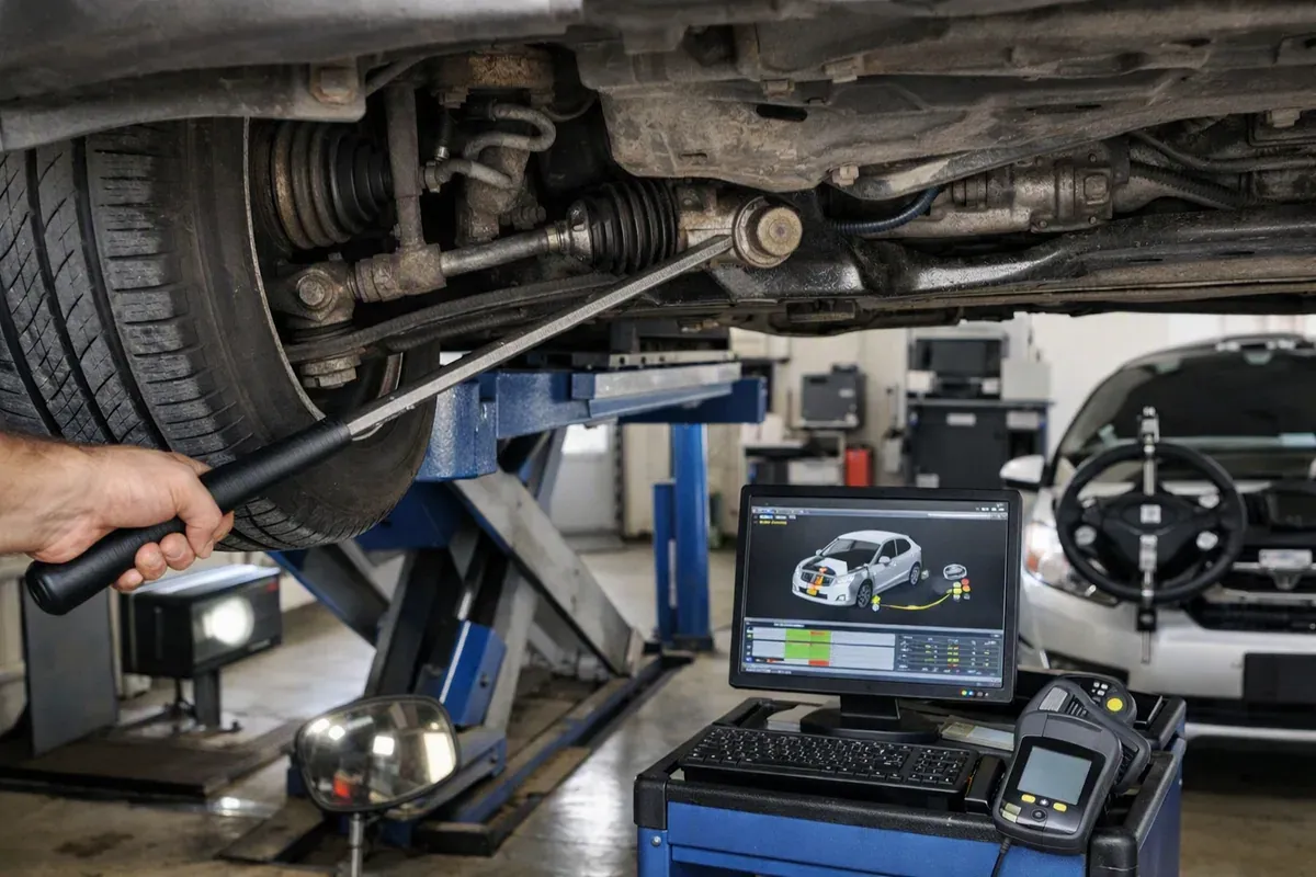 Composants et critères d’évaluation lors du contrôle technique automobile