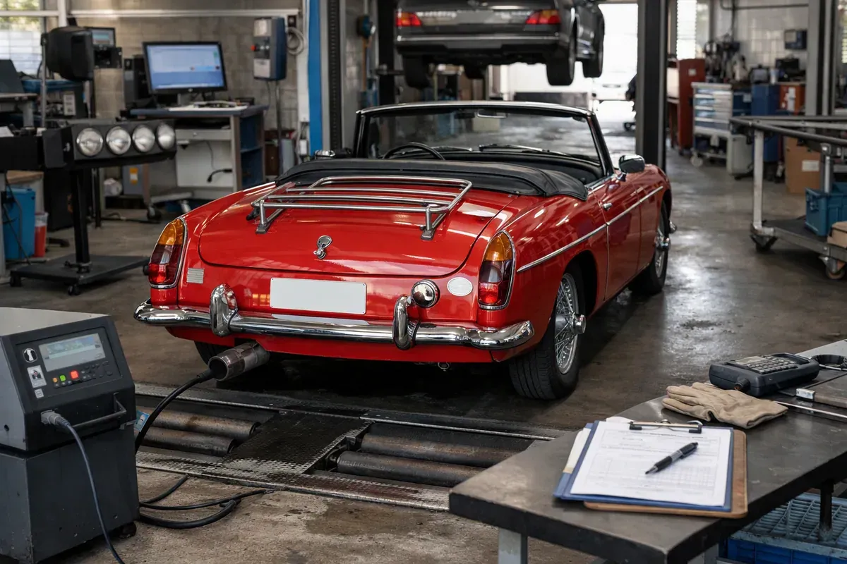 Les démarches spécifiques pour un contrôle technique de voiture classique