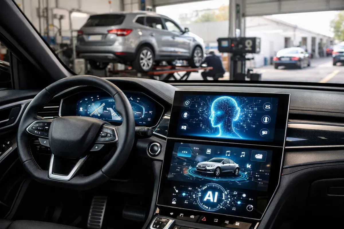 3. Gamma Automobiles Vision : Connectivité et intelligence artificielle
