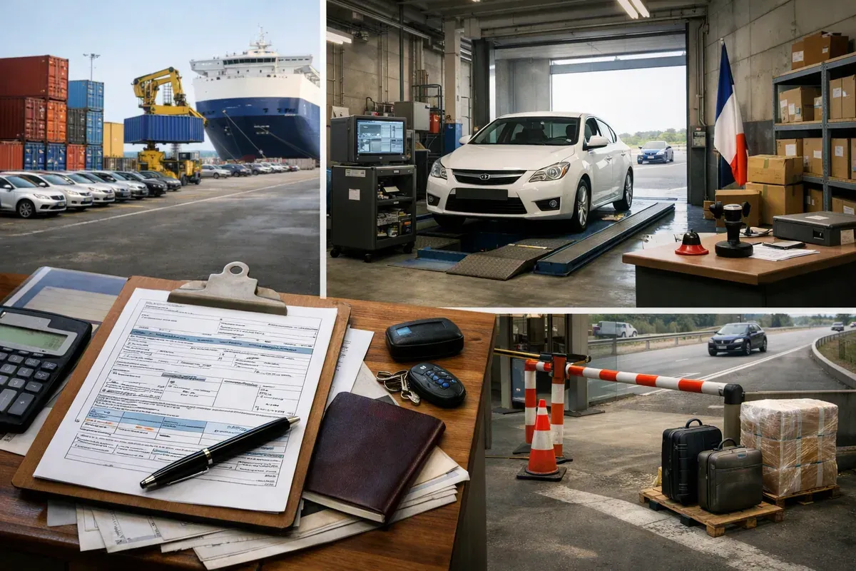 Parcours détaillé du processus d&rsquo;importation