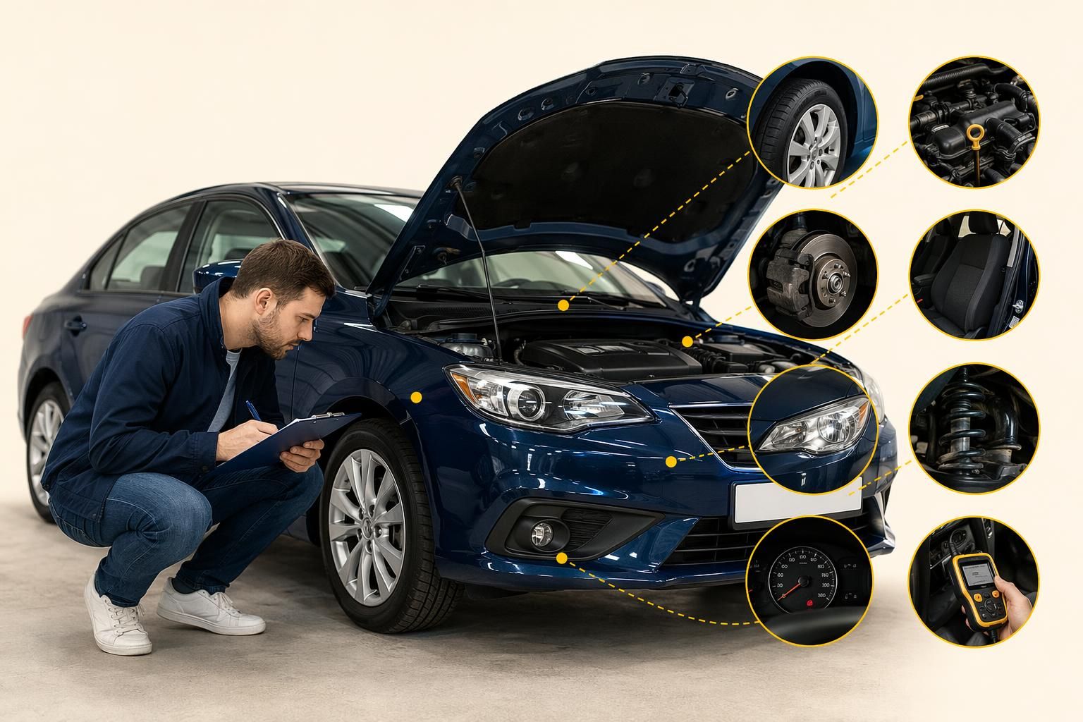 Liste des points de controle a l'achat d'une voiture d'occasion