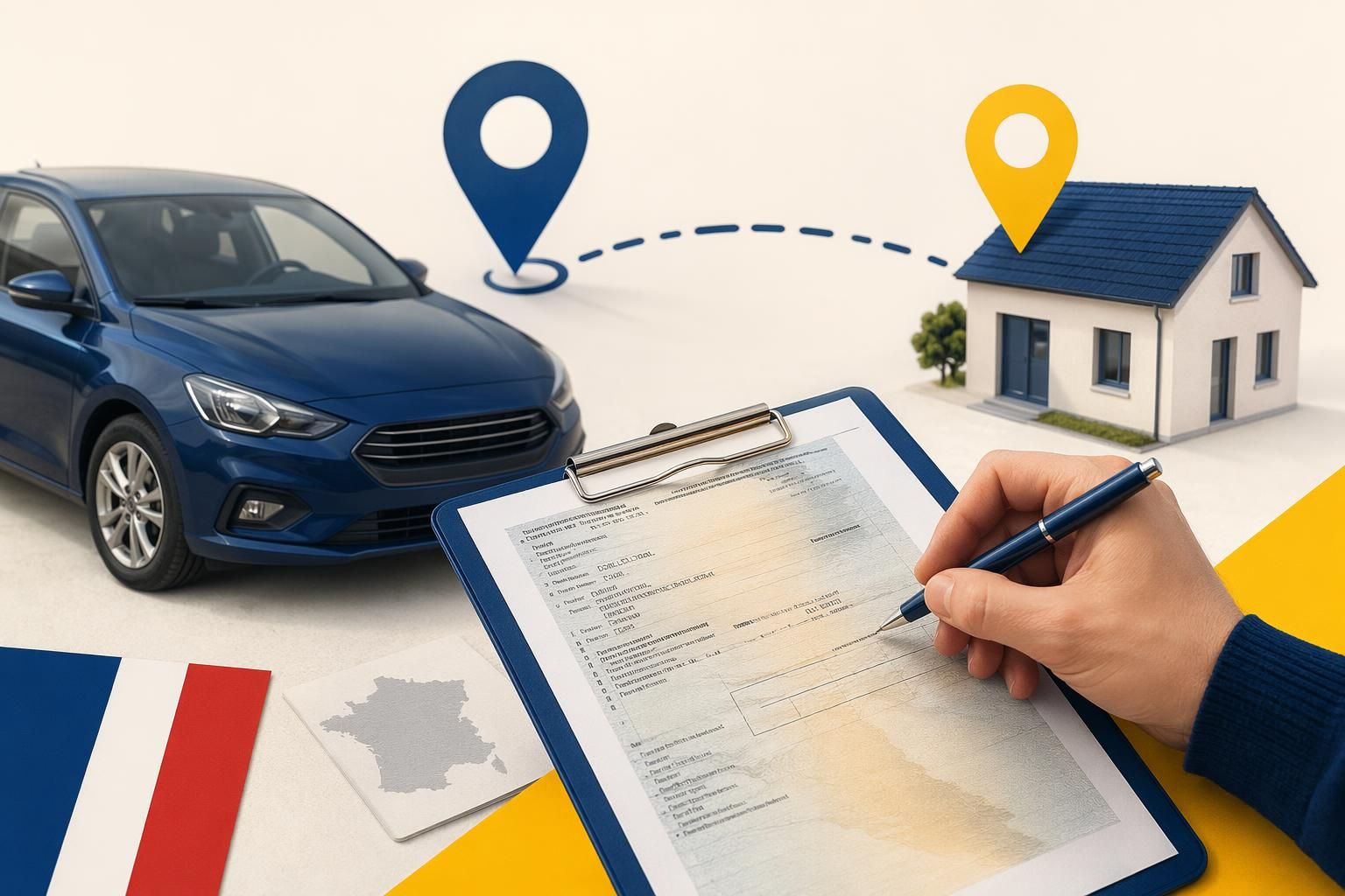 Comment changer l'adresse sur une carte grise ?