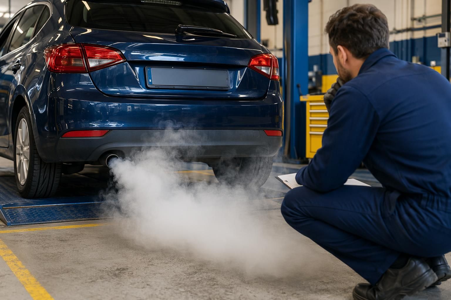 Ma voiture fume blanc : quel diagnostic ?