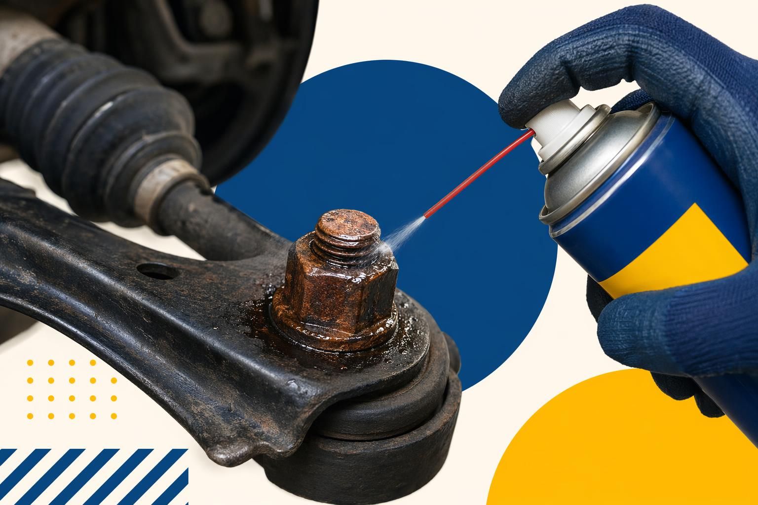 Comment dégripper un écrou auto ?