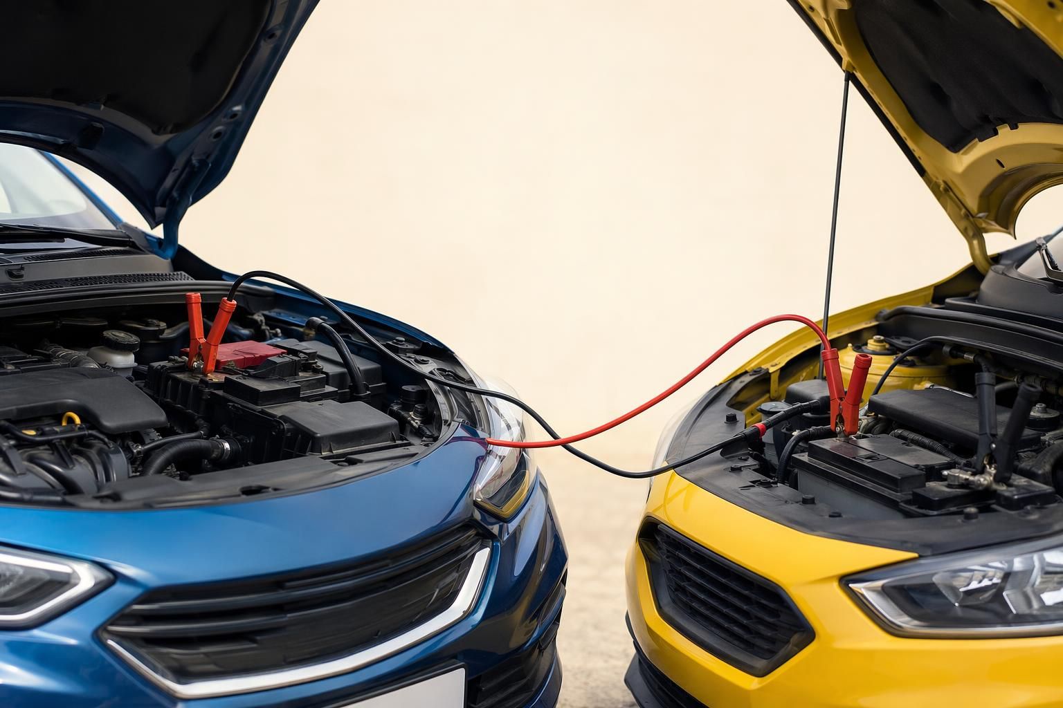 Guide pour démarrer sa voiture avec des câbles de batterie