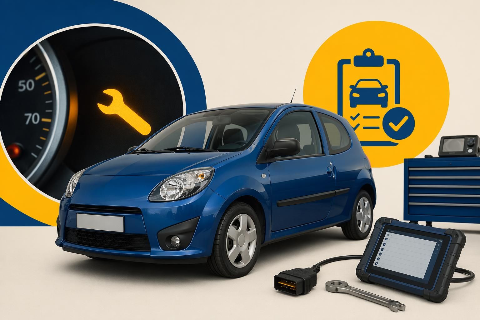 Solution au Voyant Clé à Molette sur Renault Twingo 2