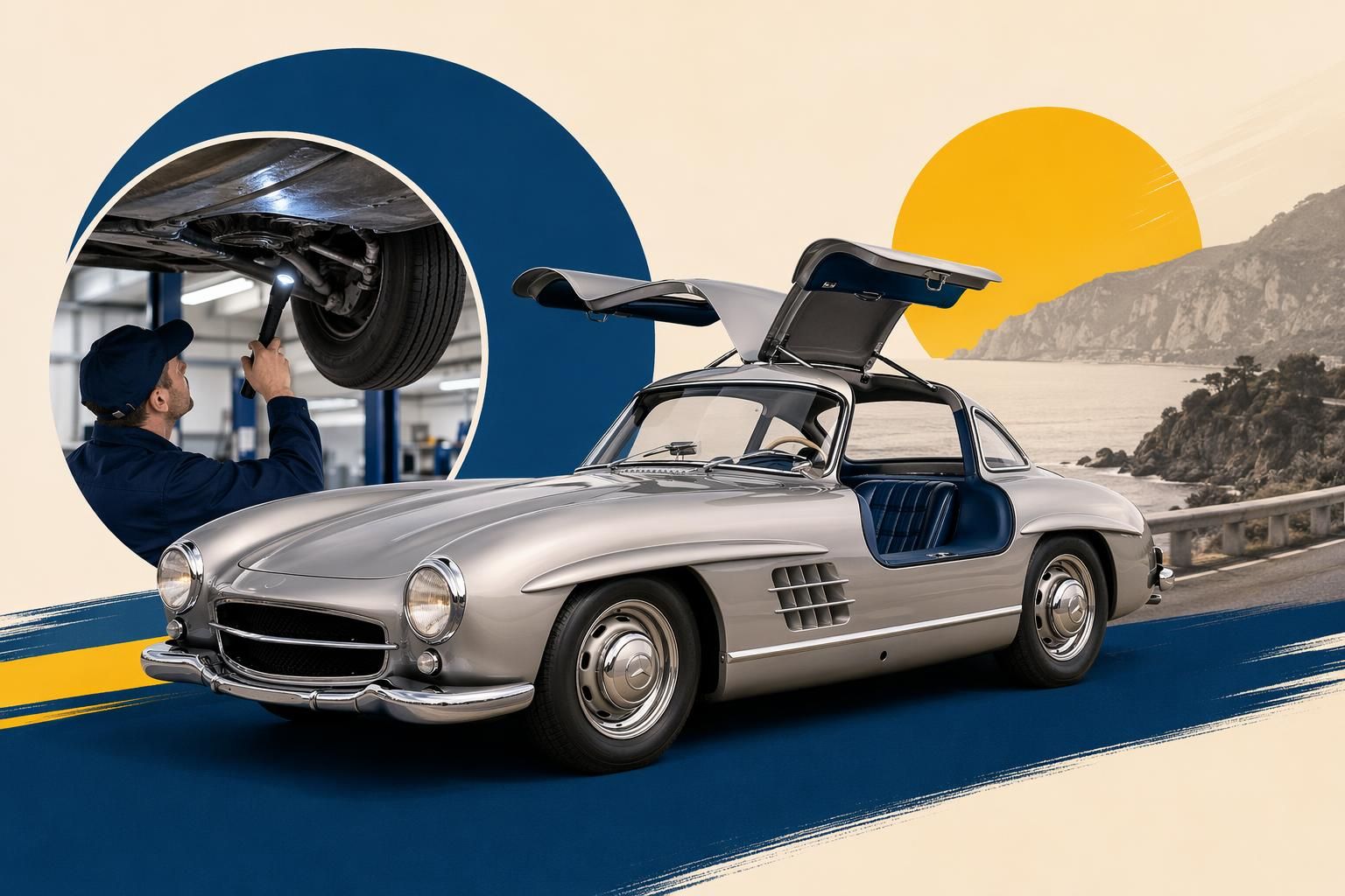 Tout sur la Mercedes-Benz 300 SL, la plus chère de toutes les Mercedes de collection