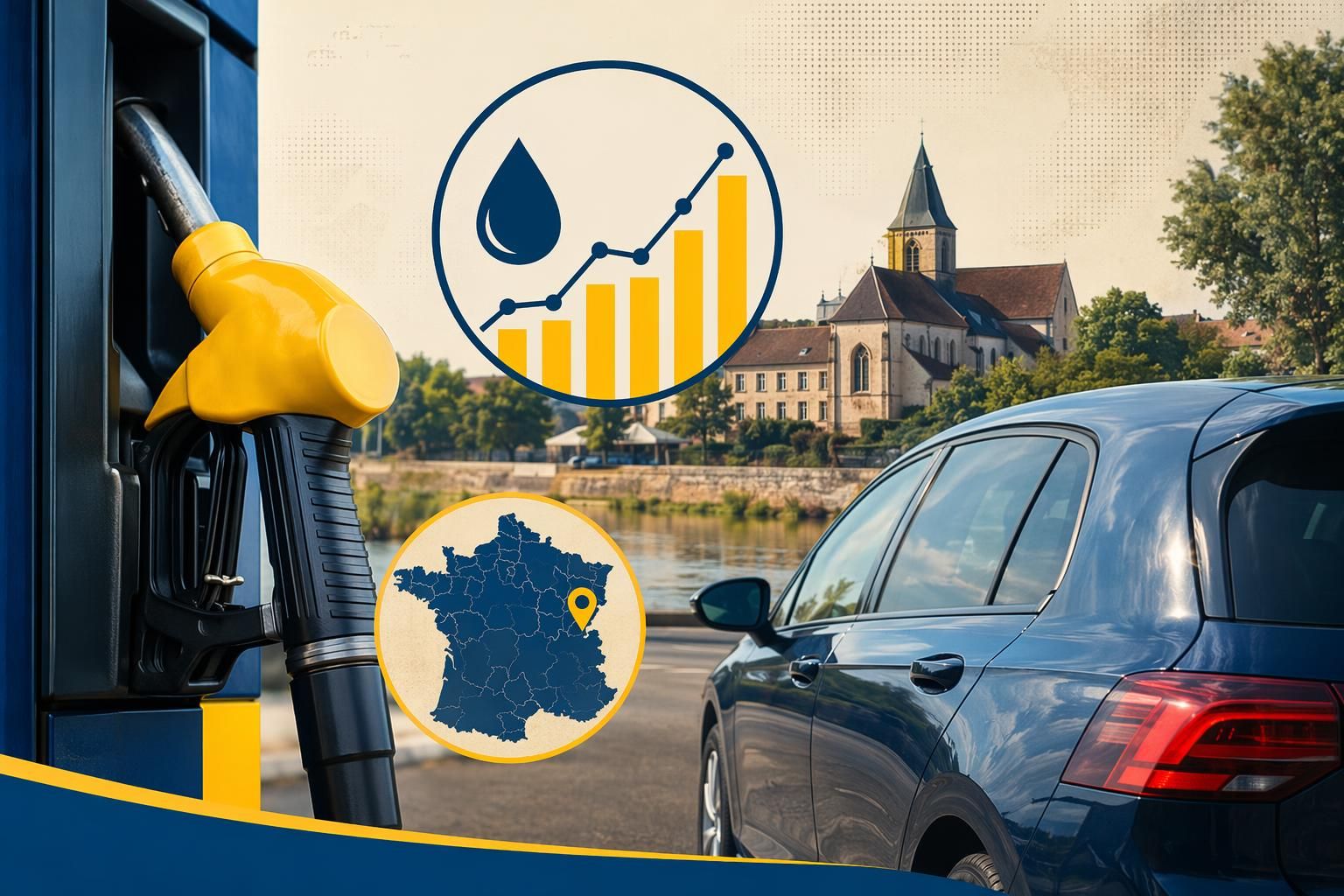 Prix du gasoil Chalampé
