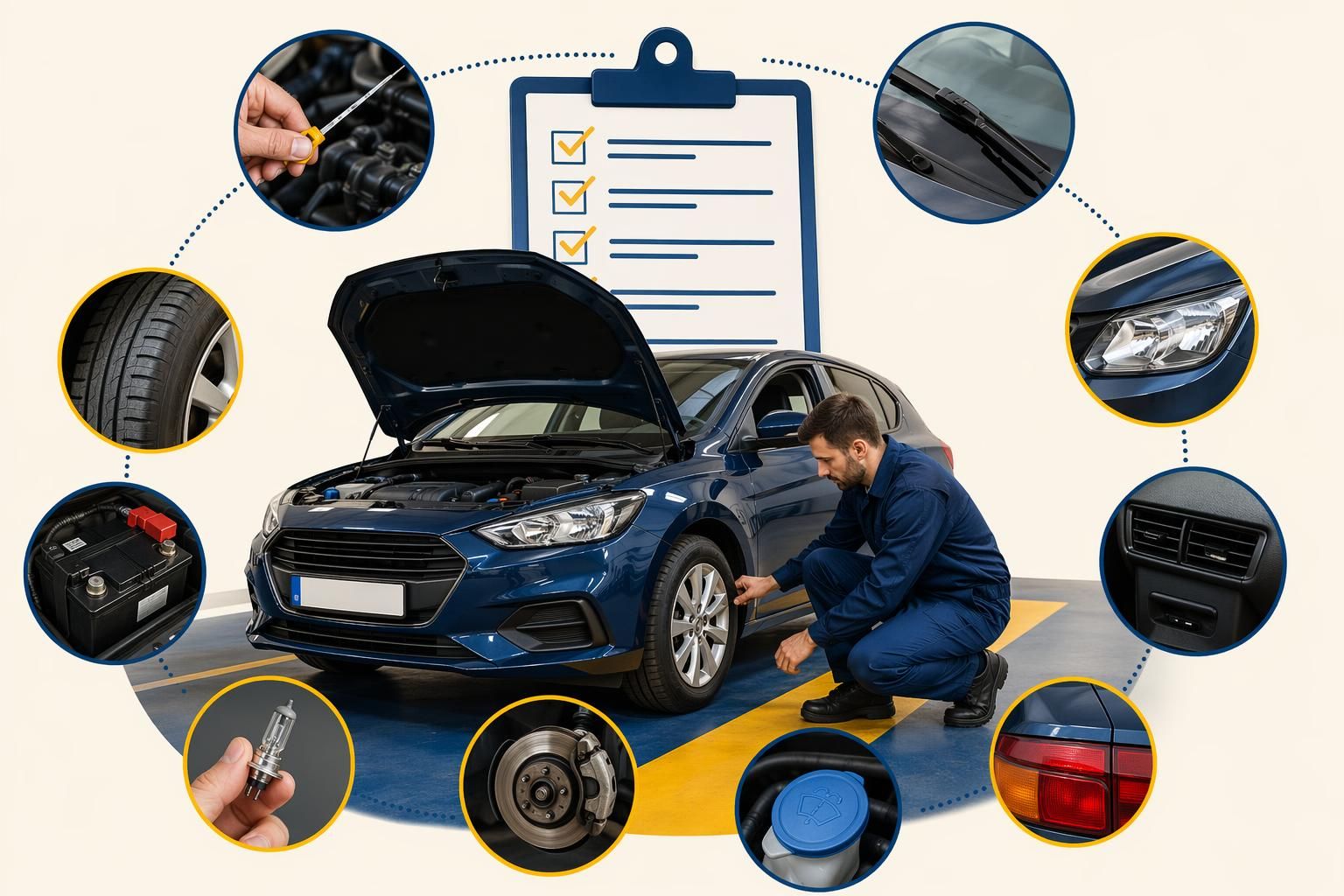 Vérifier son véhicule avant le contrôle technique en 10 étapes ?