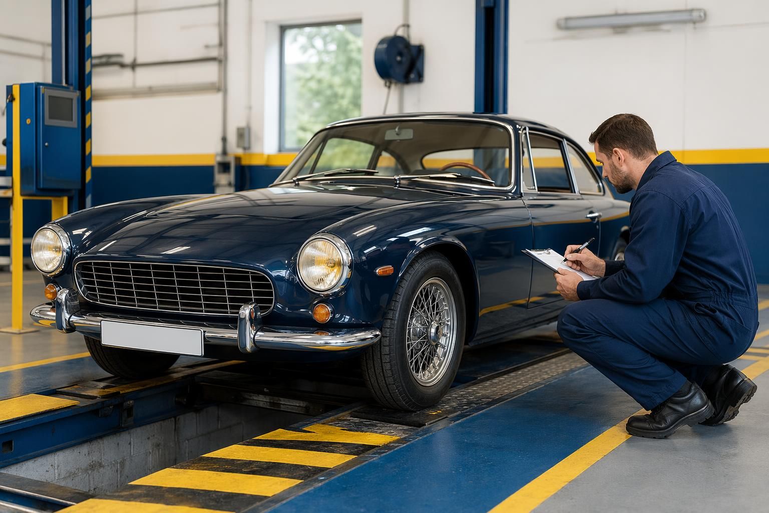 Comment se passe le contrôle technique d'une voiture de collection ?