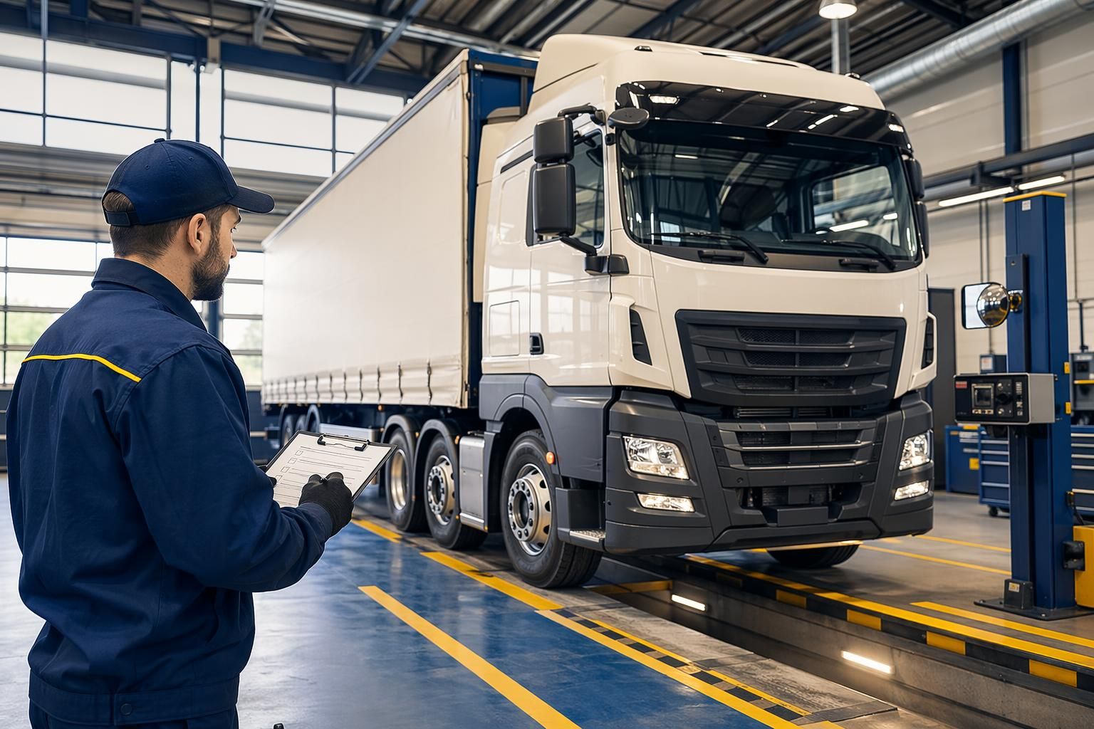 Tout savoir sur le contrôle technique des poids lourds