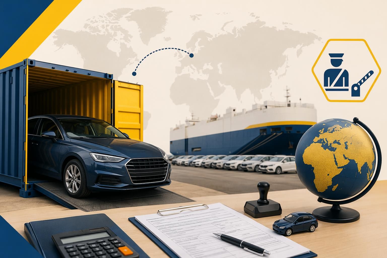 Guide complet sur l'importation de voiture en 2024 : maîtriser les règles douanières