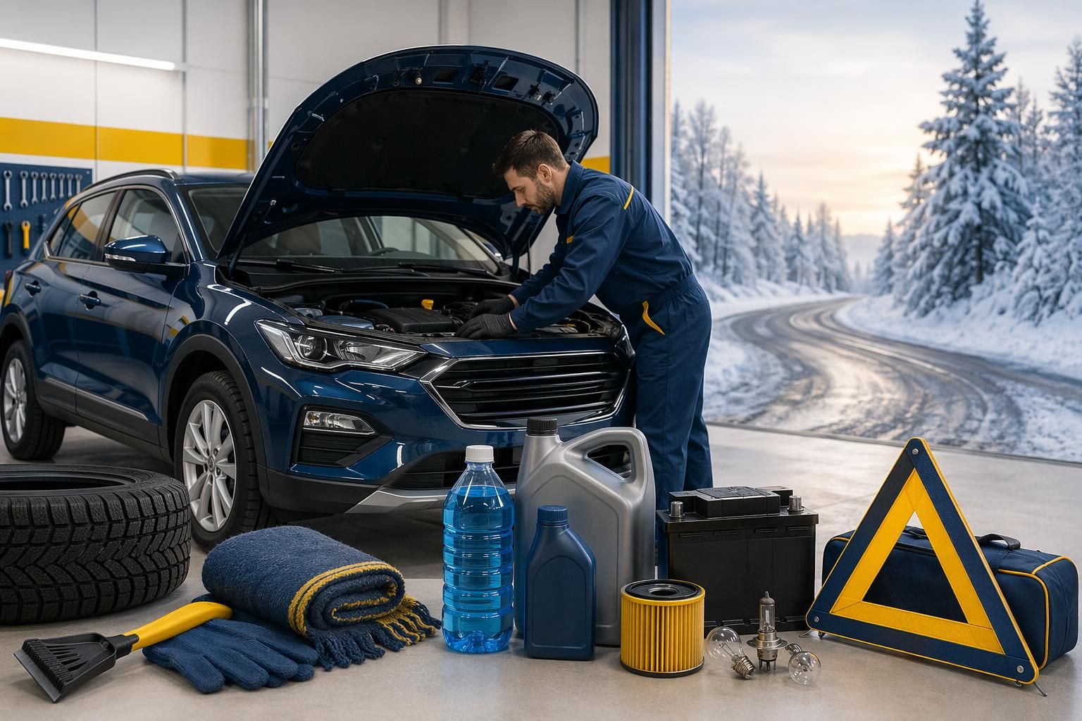 Guide complet pour préparer votre voiture à affronter l'hiver en toute sécurité