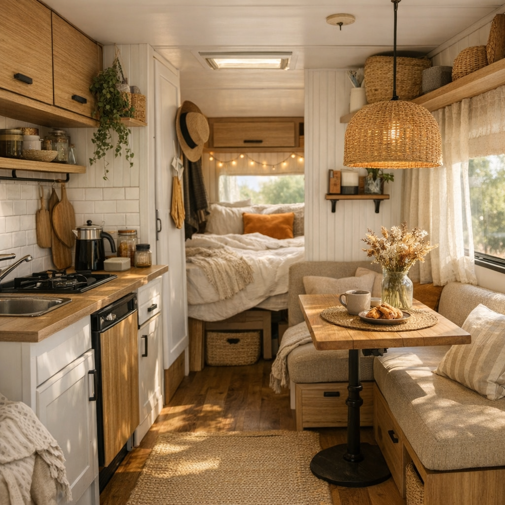 Quelles sont les idées d’aménagement intérieur pour une caravane ?