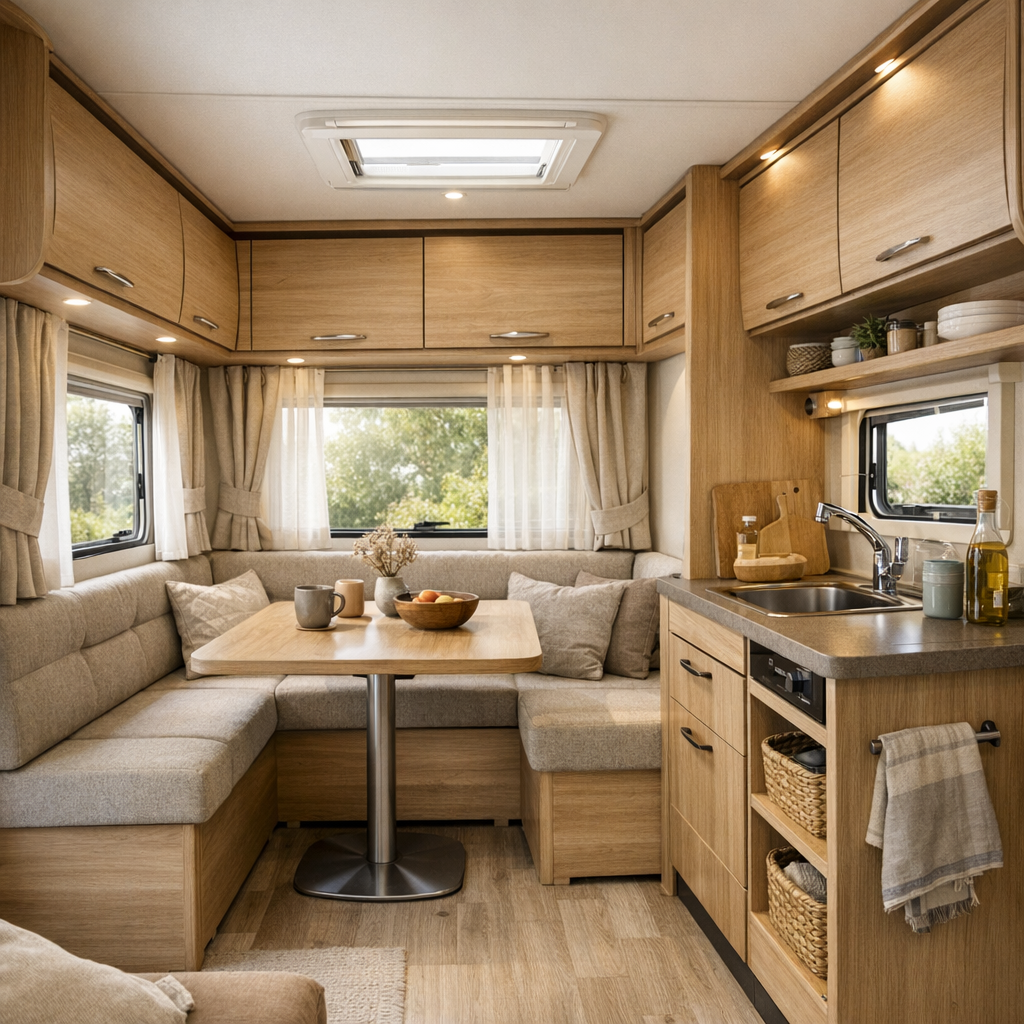 Caravane-intérieur : idées pratiques pour aménager sans erreur