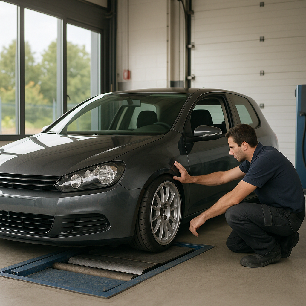 Contrôle technique avec voiture rabaissée : que vérifier ?