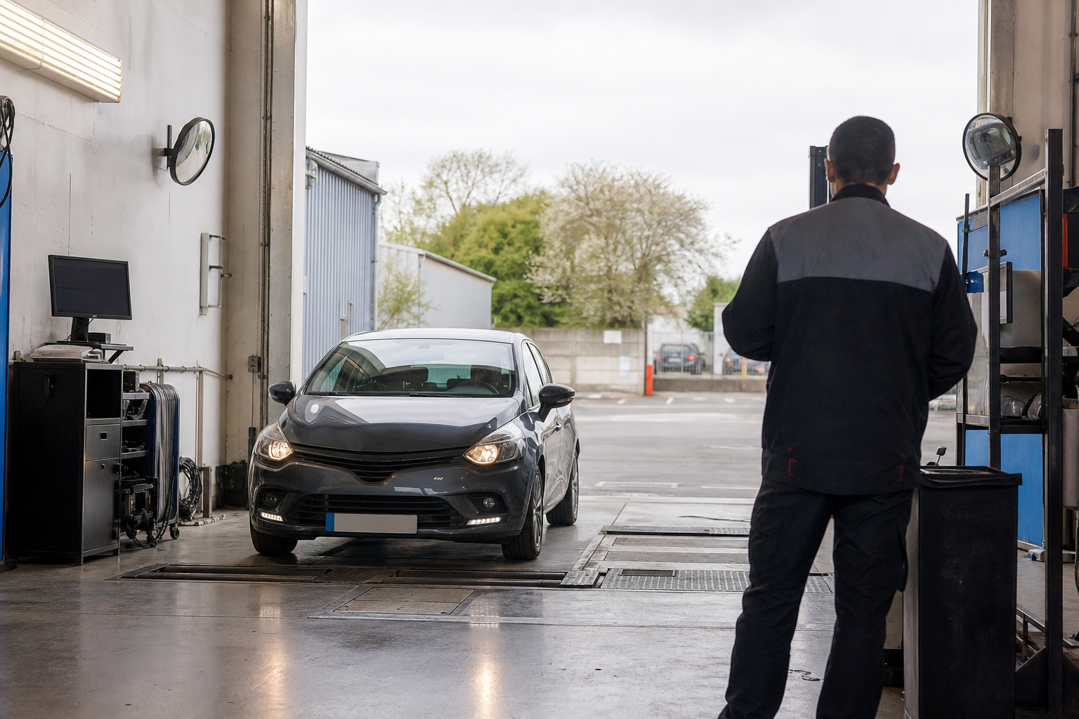 À Beauvais, le contrôle technique se prépare avant le rendez-vous