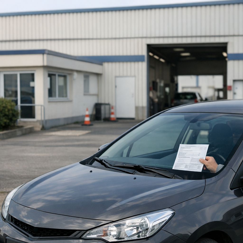 Contrôle technique dépassé 1 an : risques, amende et solutions