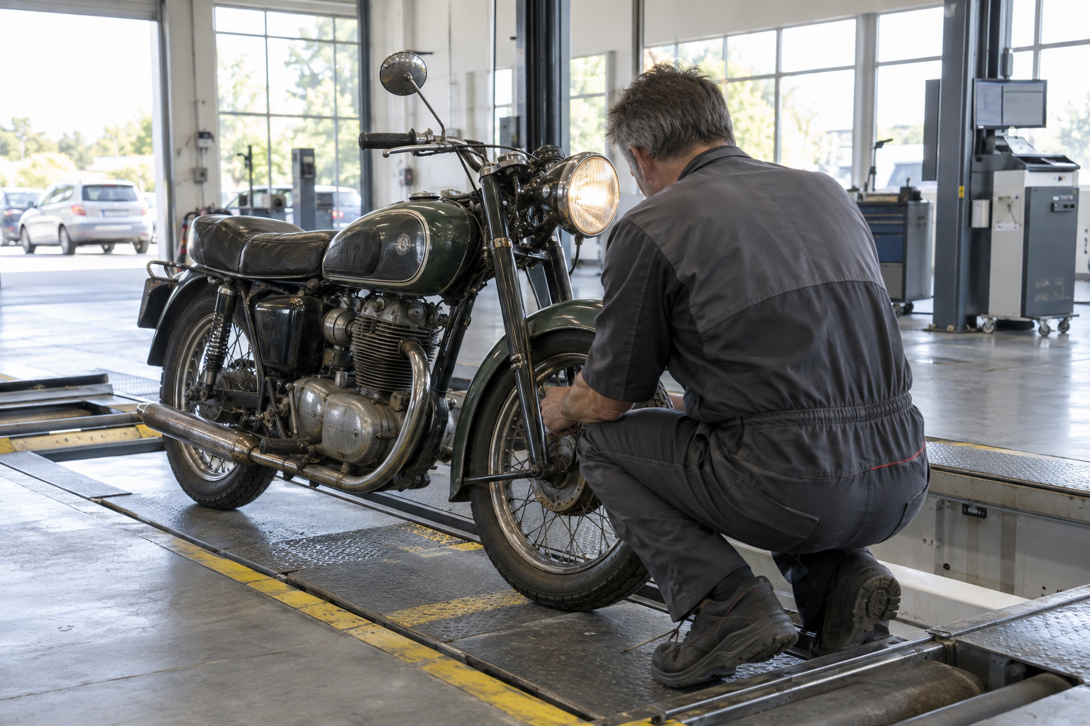 Une moto de collection doit-elle passer le contrôle technique ?