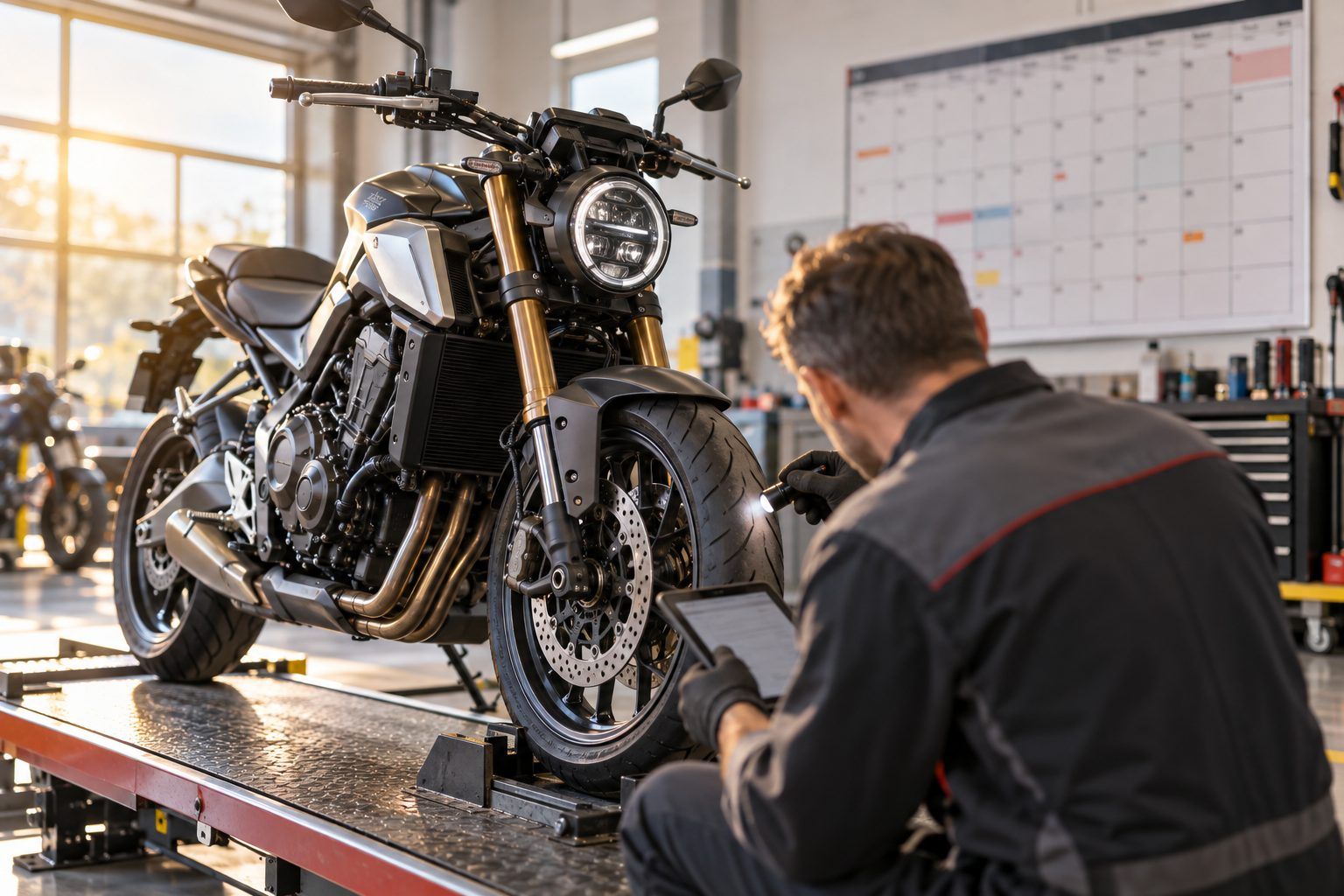 Quelles motos et quand : le calendrier du premier contrôle