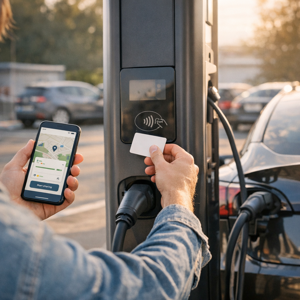 Comment fonctionne Driveco en pratique : application, badge tiers et déroulé d’une recharge