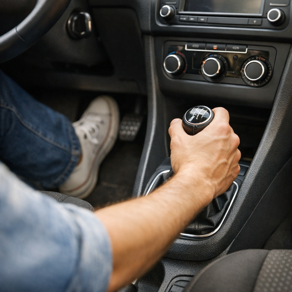 Comment embrayer correctement sur une voiture manuelle, sans à-coups ni calage