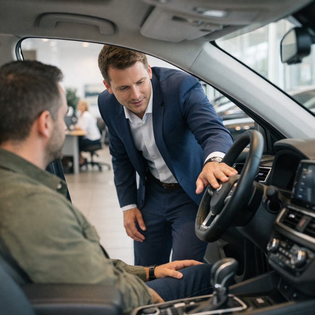 Formation vendeur automobile : parcours, coût et débouchés