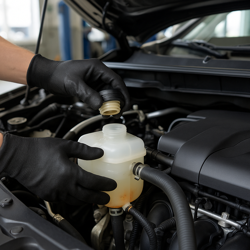 Fuite liquide de refroidissement contrôle technique : ça passe ?