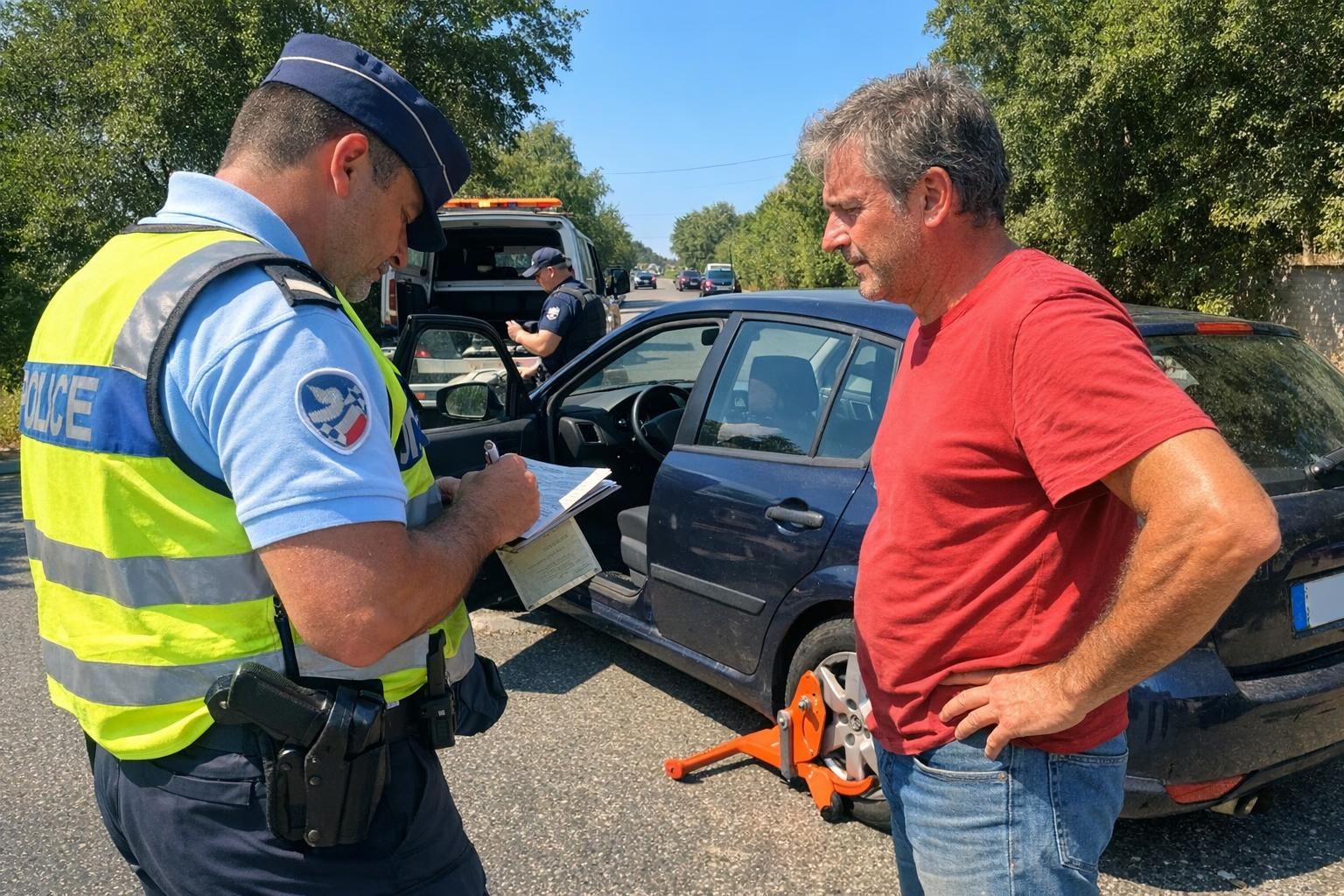 Contrôle technique amende forfaitaire montant et risques réels
