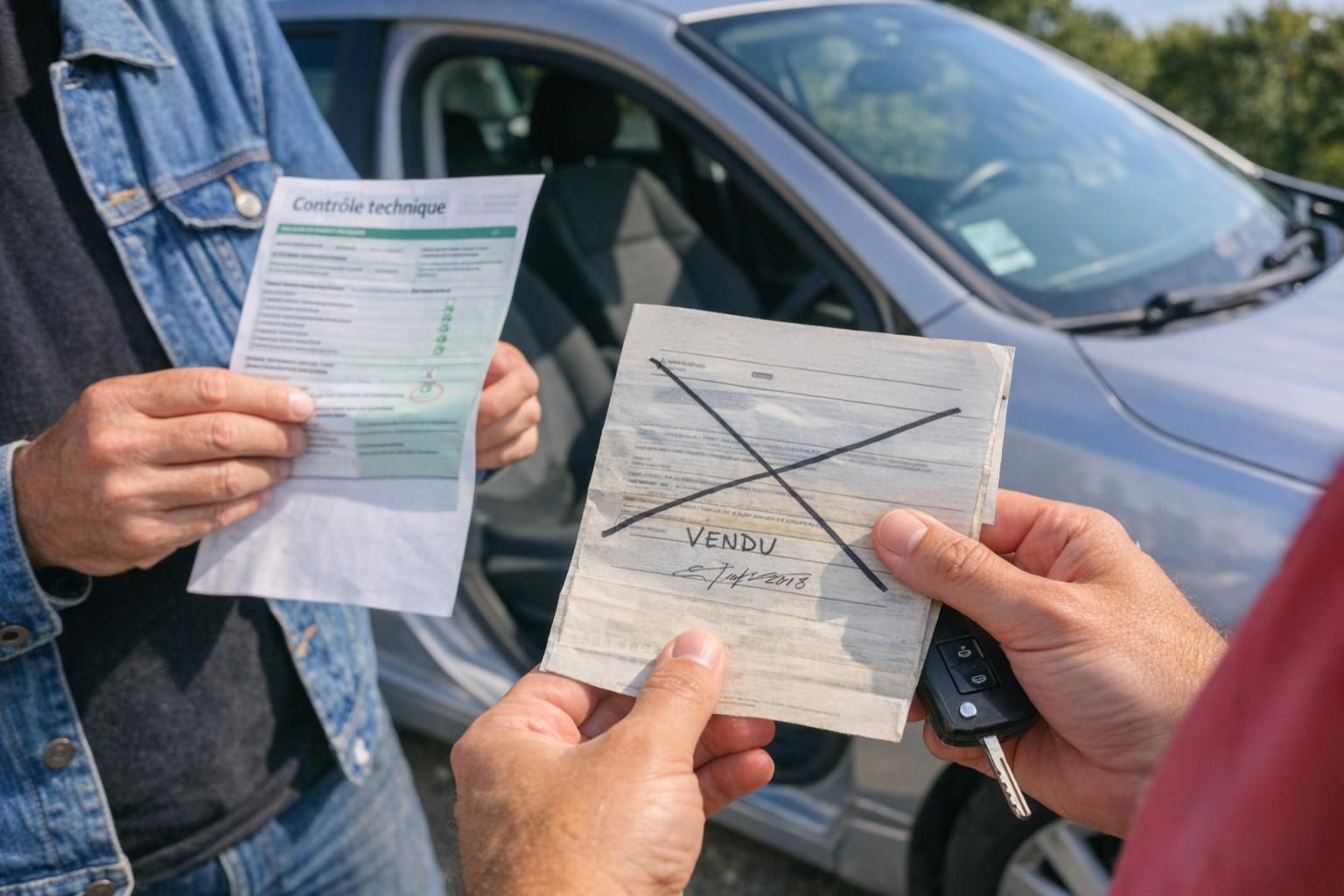 Contrôle technique et carte grise barrée : qui doit faire quoi ?