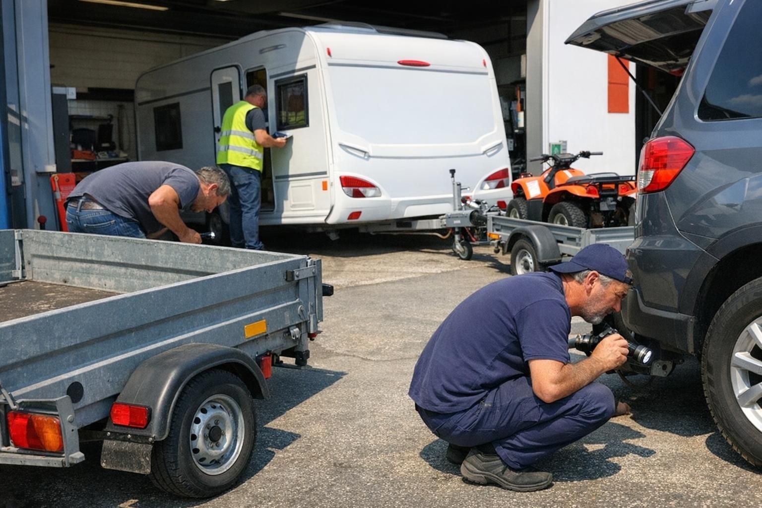 Contrôle technique remorque et caravane : qui est concerné ?
