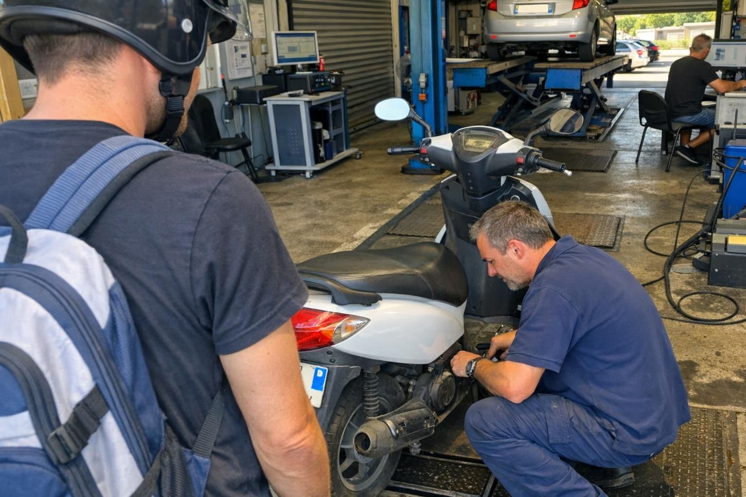 Contrôle technique scooter 50cc : qui est concerné, quand, comment