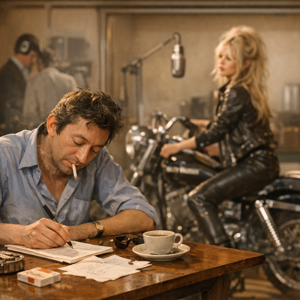 Qui a écrit Harley Davidson et dans quel contexte la chanson a-t-elle été créée ?