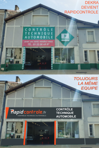 Contrôle technique PERIGUEUX RAPID CONTROLE - 24000