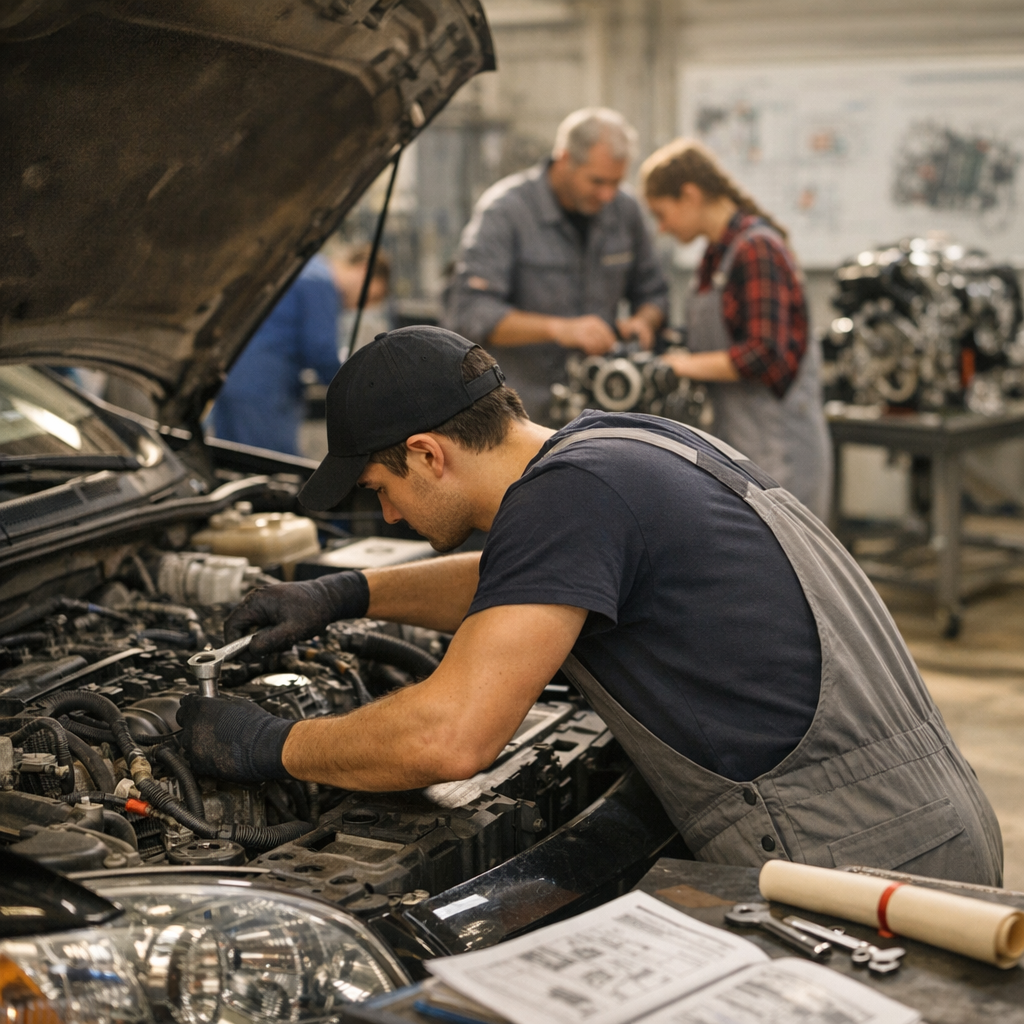 Formation, diplôme et compétences : comment devenir mécanicien automobile aujourd’hui