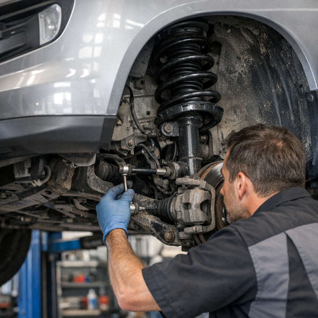 Ressort et stabilisateur contrôle technique : défauts et coûts