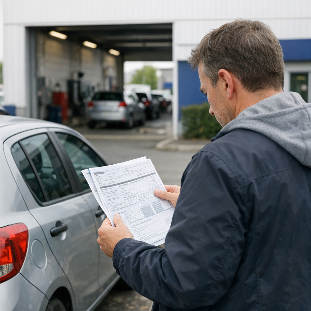 Retard au contrôle technique : risques, amende et solutions