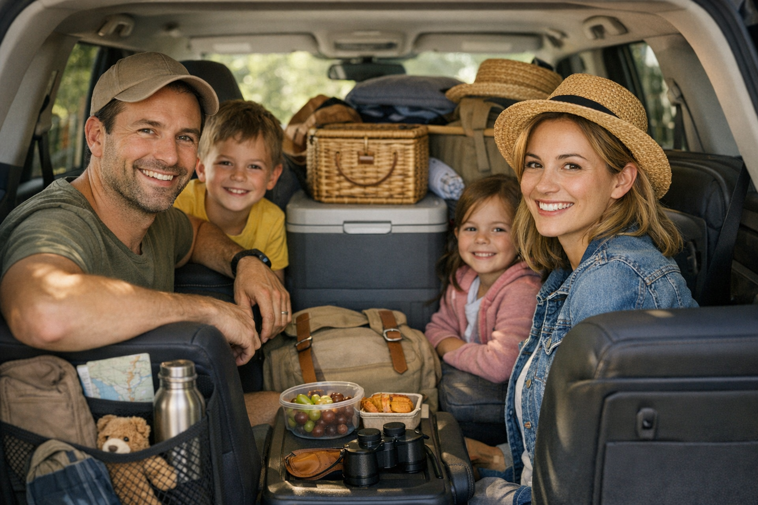 Trajets en famille: rendre la voiture plus sereine