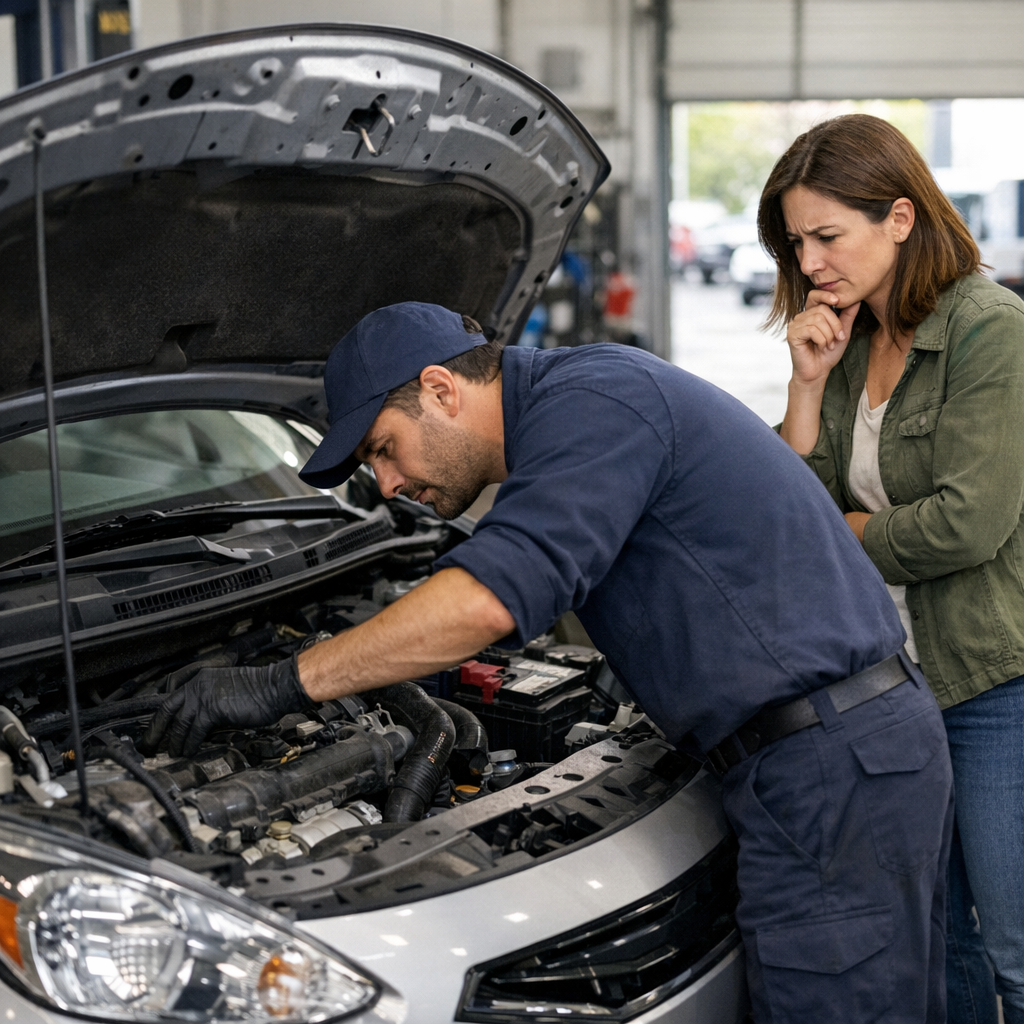 Un à-coup en voiture : définition, causes et gravité