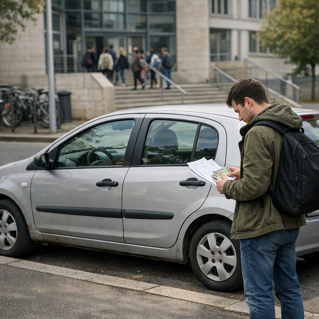 Voitures étudiants : le bon choix selon votre vrai budget